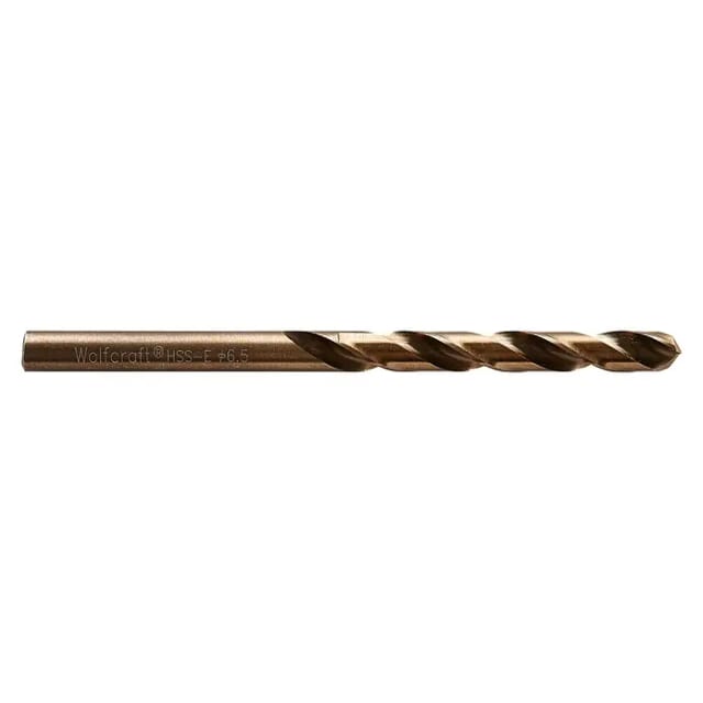Wolfcraft - Metallbohrer HSS-Co 7457010 ø 6,5 mm Rundschaft Metallbohrer