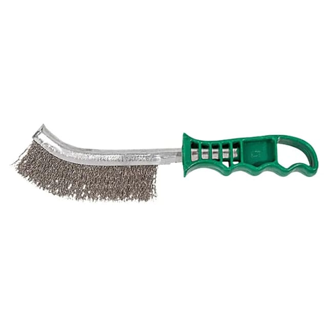 Handdrahtbürste mit Kusto Griff va - 2717000 - Wolfcraft