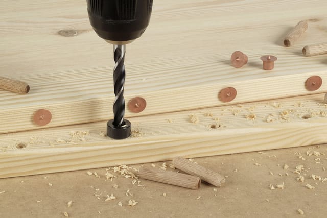 Wolfcraft - 2730000 Holz-Spiralbohrer-Set 3teilig 6 mm, 8 mm, 10 mm Zylinderschaft 1 Set