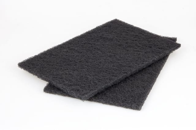 Wolfcraft - Schleifvlies-Pads ø 150x230 mm fein 2er Pack Schleifwerkzeug & -papier