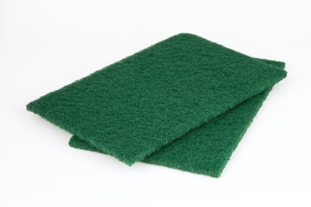 Wolfcraft - Schleifvlies-Pads ø 150x230 mm grob 2er Pack Schleifwerkzeug & -papier