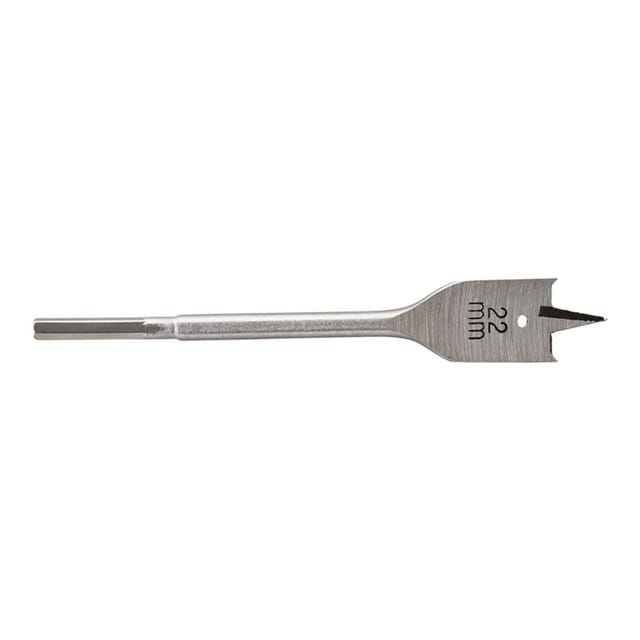 Wolfcraft - Flachfräsbohrer 7639000 Ø 22 Mm Sechskant Forstnerbohrer & Lochsägen