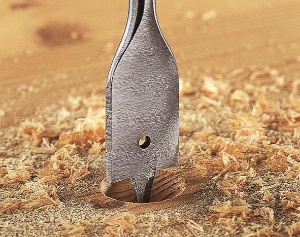 Wolfcraft - Flachfräsbohrer 7636000 ø 18 mm Sechskant Forstnerbohrer & Lochsägen