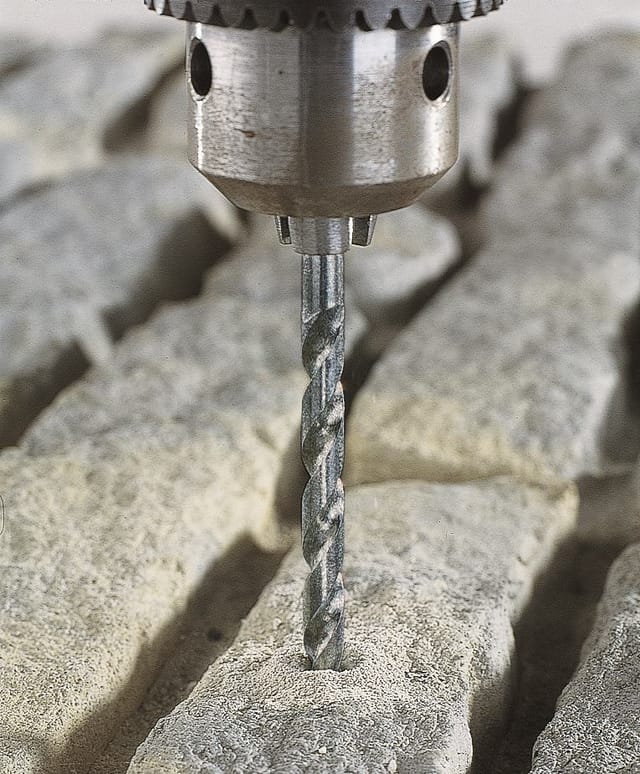 Steinbohrer hm 7737010 ø 8 mm Rundschaft Steinbohrer - Wolfcraft