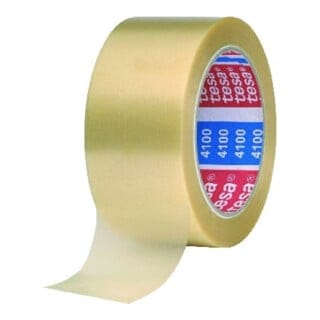 FP - Tesapack 4100 pvc, 66m x 50mm, transparent