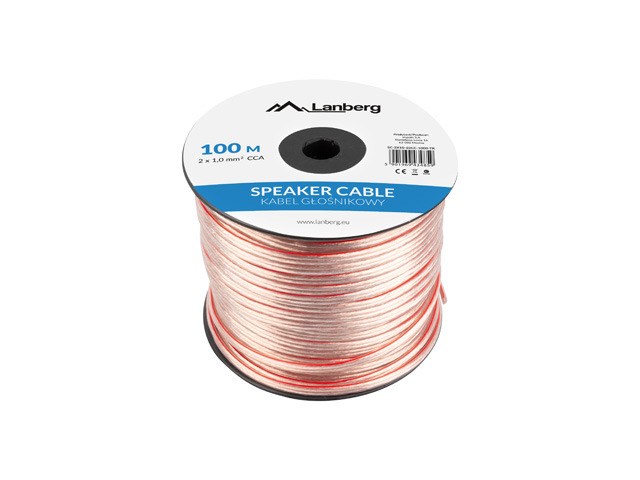 Elektrisches Kabel Lanberg Sc-2x10-10cc-1000-tr 2 Leiter 1.0mm²