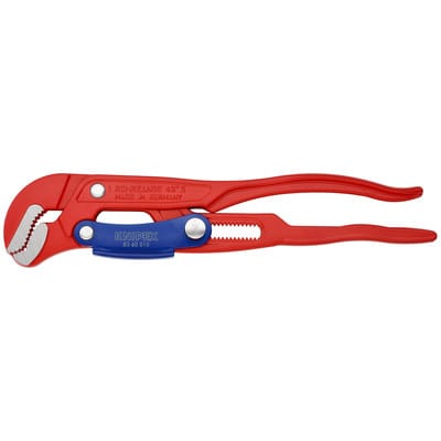 83 60 010 Rohrzange S-Maul Schnelleinst.rot pulverbesch. 330 mm - Knipex