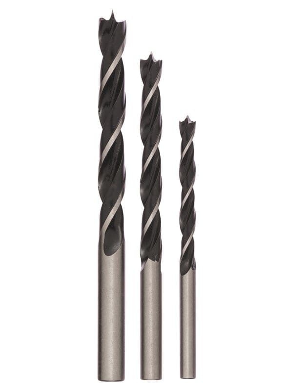 Bosch Accessories 2609255308 Holz-Spiralbohrer-Set 3teilig 6 mm, 8 mm, 10 mm Zylinderschaft 1 Set