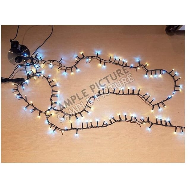 Schlangengirlande 400 Leds 11m warmes und kaltes Licht