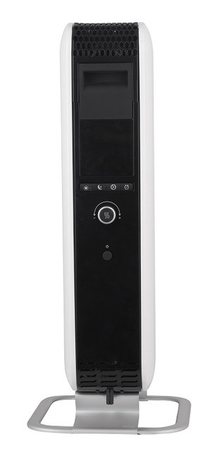 Weißer Ölradiator Mit Thermostat Cm 26,8x26,1x65,6 Mill Ab-h1000dn