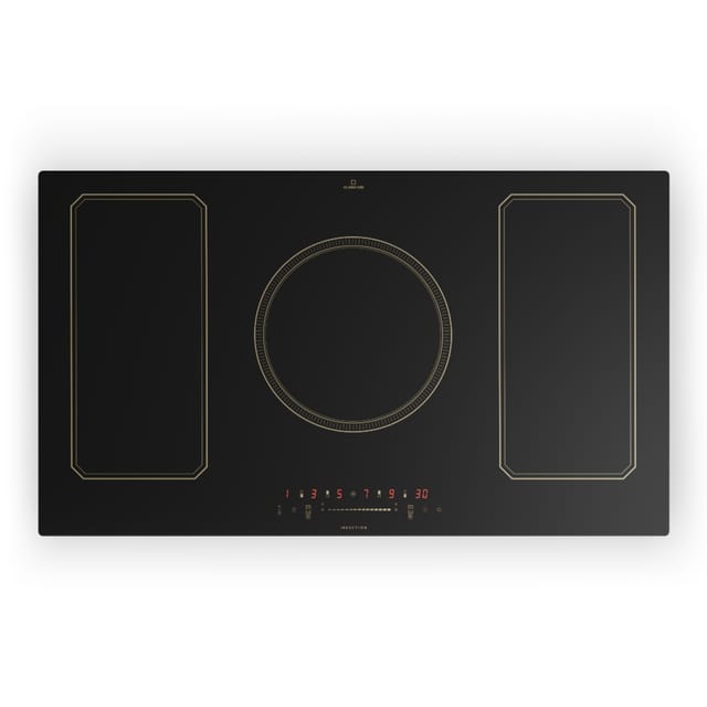 Klarstein - Induktionskochfeld, Glaskeramik Kochfeld, Induktionskochfeld Mit 5 Platten, Einbau-induktionskochfeld Mit Touch-display, Digitalanzeige Und Timer-funktion, Schnelles Aufheizen, 720