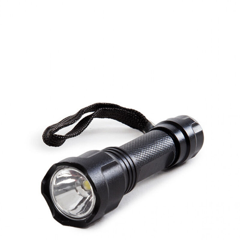 Taschenlampe 100Lm 6000ºK led Schwarz 40.000H [HO-LL-100L-B]