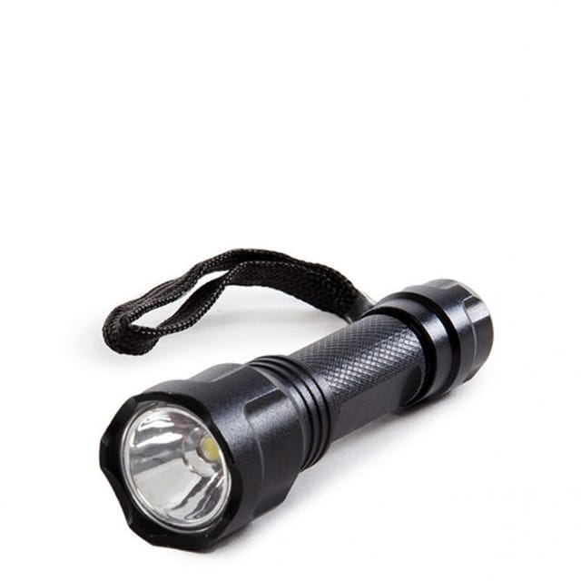 Taschenlampe 100Lm 6000ºK led Schwarz 40.000H [HO-LL-100L-B]