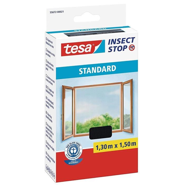 Mückennetz Fenster Tesa 1 Stück Insektenschutz Einfache Montage