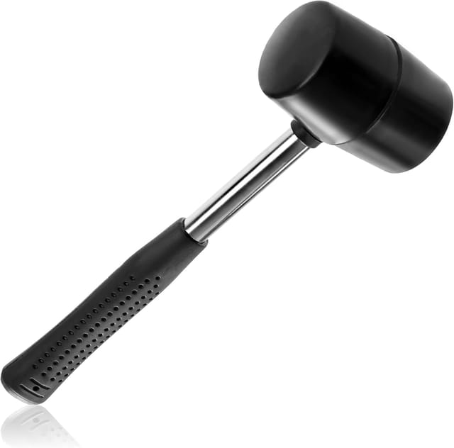 Gummihammer Als Camping-, Zelt- Und Outdoor-zubehör – Campinghammer Mit Stabilem, Rutschfestem Griff – Auch Weicher Hammer (555 G)