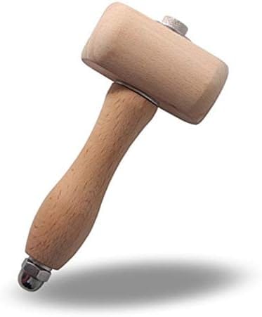 Memkey - Hammerwerkzeug aus Buchenholz, Holzschnitzhammer, Lederhandwerk, Schnitzerei