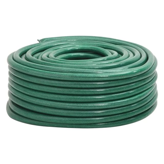 Gartenschlauch Grün 1" 10 m PVC vidaXL
