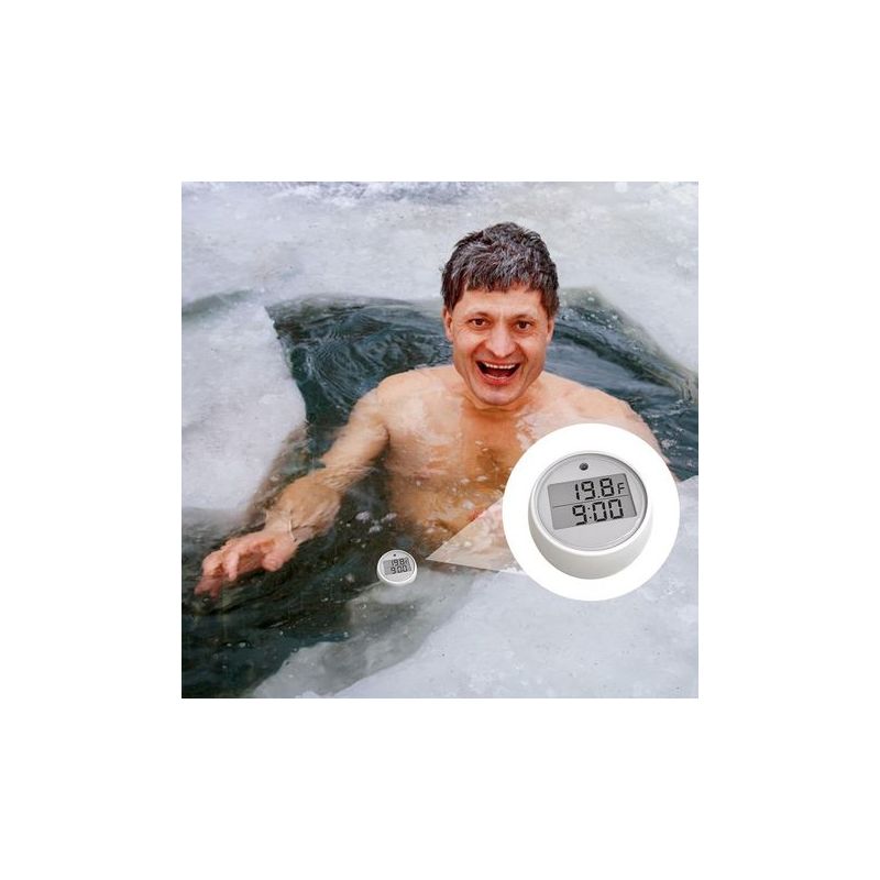 Wasserdichte Digitalthermometer Für Eisbäder, Pools Und Badewannen – Präzise Schwimmthermometer Für Kaltes Wasser, Zubehör Für Eisbäder