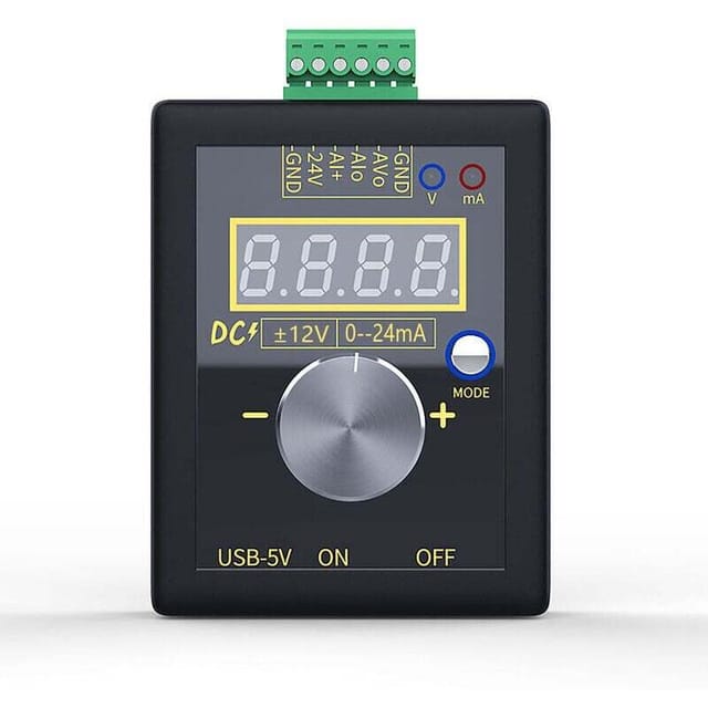 Vtizikl SG-002 Générateur de courant continu de tension à faible courant portable 0-10V 0-22Ma Générateur de signal de tension et de courant, Type 2