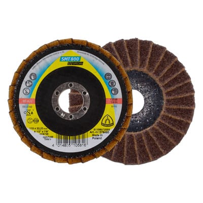 Vliesmopteller smt 800 Special, gewölbt 115 mm Coarse