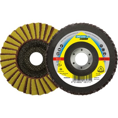 Klingspor - Schleifmopteller smt 850 plus Special, gewölbt 115 mm Korn 80 Medium