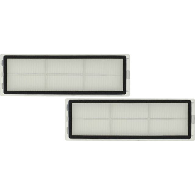 2x HEPA-Filter mit Rahmen kompatibel mit Dreame D9, F9 Saugroboter - Luftfilter, 15 x 5 x 1,4 cm - Vhbw