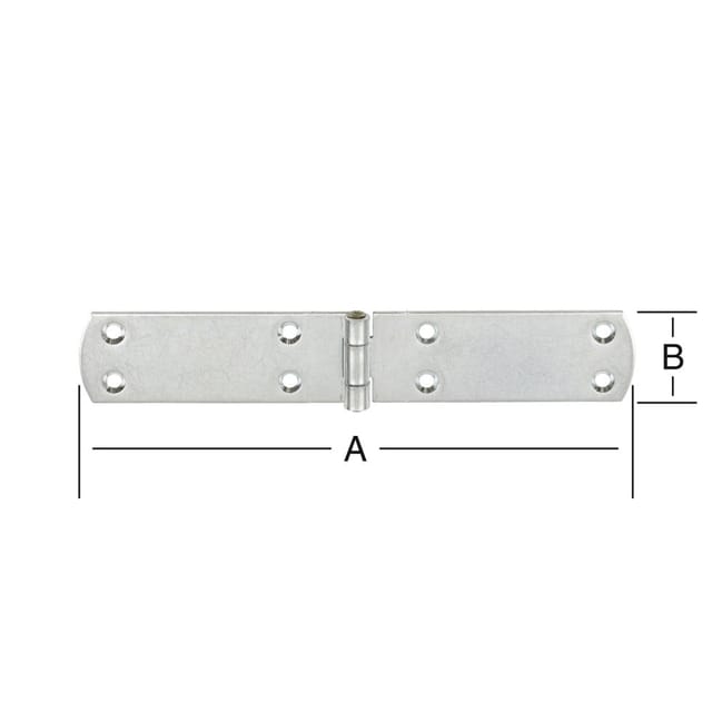 Vormann - Französische Kistenbänder verzinkt 400 x 40 mm Ladenband