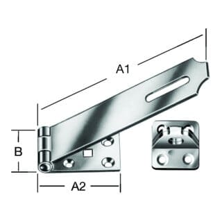 Sich.-Überfalle 125X35 verzinkt - Vormann