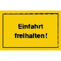 Verbotsschild 300x200mm Einfahrt Freihalten Bild 2