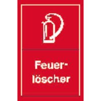 Warnschild 250x150mm Feuerlöscher Bild 2
