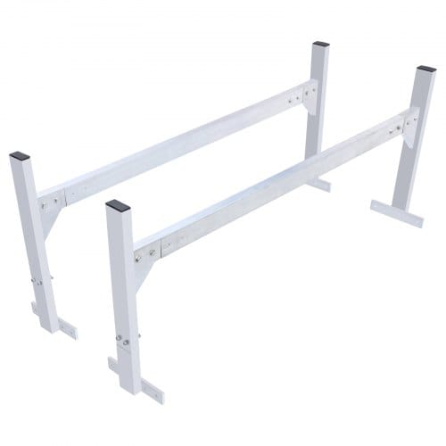 Vevor Dachleiterträger Relingträger 2 Stk. 300–2060 Mm Länge Einstellbar Truck Rack 150–230 Mm Höhe, 181 Kg Belastbar Lkw Gepäckträger Racks Aluminiumlegierung Gegen Rost, Korrosion Dachträger