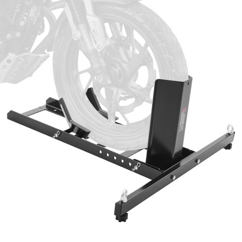 Mophorn - Vevor Motorrad Vorderrad Unterlegkeil Motorrad Ständer 381–558,8 Mm Einstellbar, Motorrad-unterlegkeilständer Tragfähigkeit 816,5 Kg, Geeignet Für 76,2–203,2 Mm Reifenbreite Vorne Paddock Ständer
