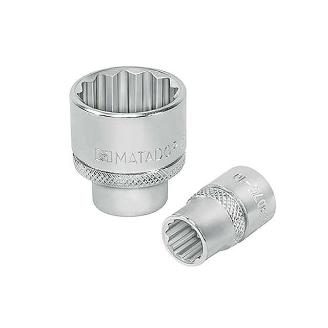 Steckschlüssel-Einsatz, 12-kt., 12,5 mm (1/2'): 13 m
