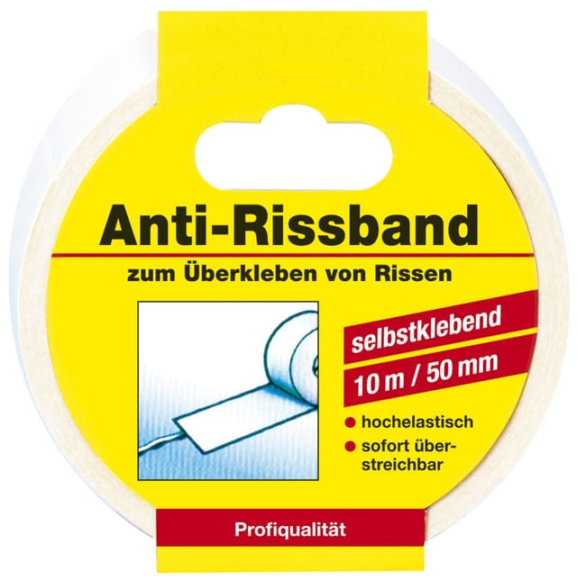 Anti-Rissband 10 m x 50 mm Armierungsgewebe - Decotric
