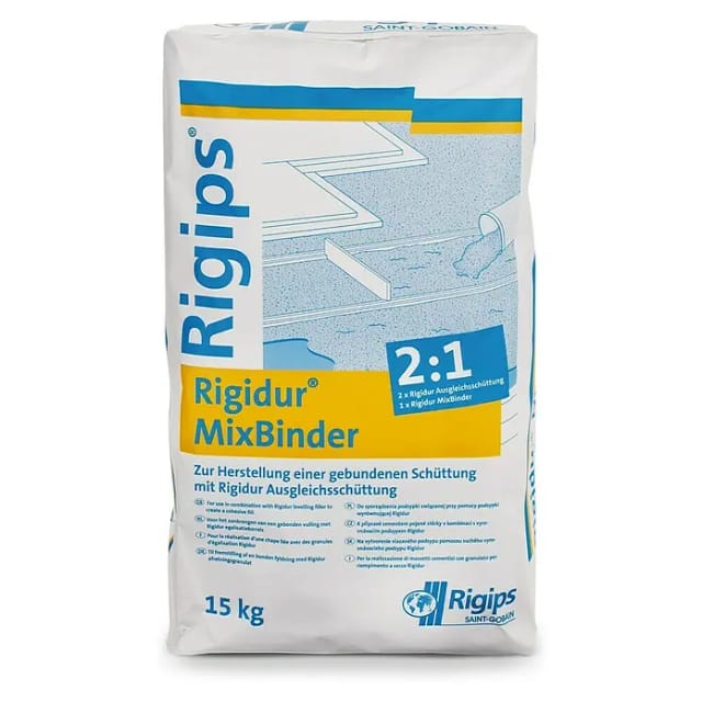 Rigidur MixBinder 15 kg Ausgleichsschüttung - Rigips