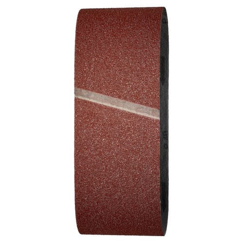 Gewebeschleifbänder K40 100 x 560 mm 3 Stück für Bandschleifer - Wolfcraft