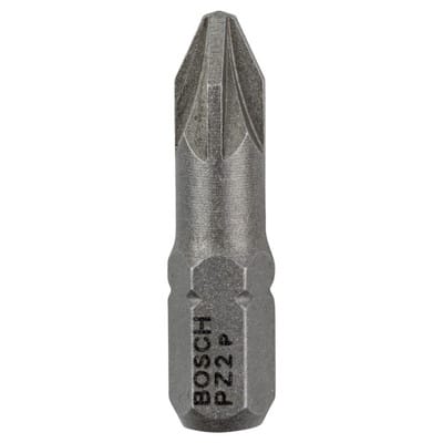 Schrauberbit Extra-Hart, pz 2, 25 mm, 100er-Pack - Bosch
