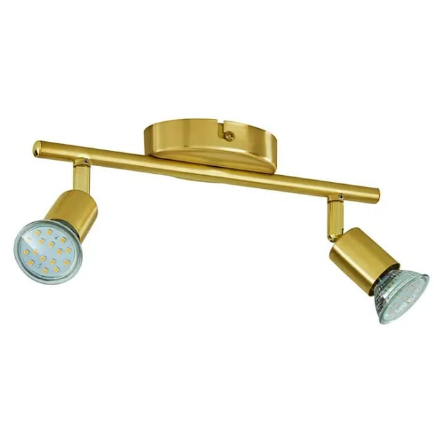 2er led Spot Buzz messing 28,5 x 6,5 cm GU10, warmweiß Deckenlampen & Kronleuchter - Eglo