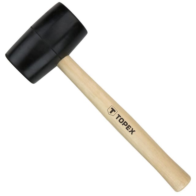 Gummihammer schwarz 680 g