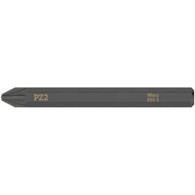 Wera - 05018164001 Bit 855 s pz 2 x 70 mm 1/4 pz 2 Länge 70 mm