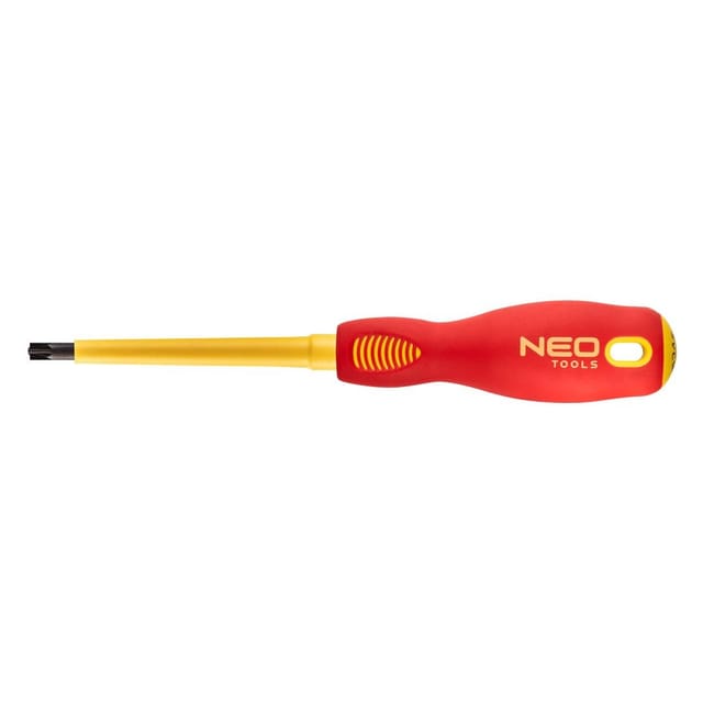 NEO Plus-Minus 1000V Schraubendreher - Sicheres Arbeiten unter Spannung, solide CrV-Spitze