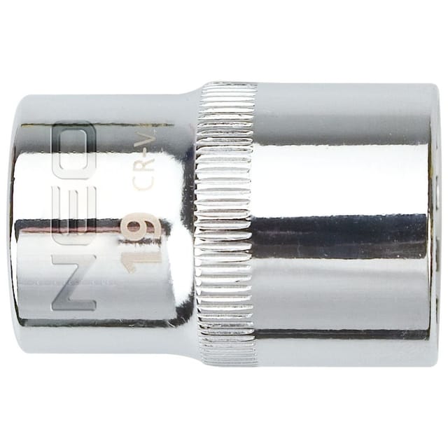 NEO Spline-Steckschlüssel 1/2", 14 mm - Universal, Chrom-Vanadium
