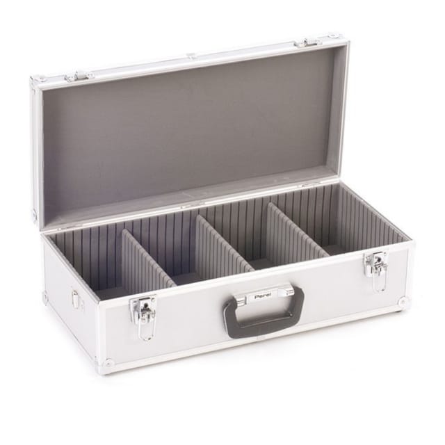 Cd-koffer - 565 x 265 x 170 mm - 25,4 l - 80 CDs