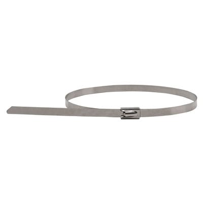 Edelstahl Kabelbinder mit Kugelverschluss, 4,6x250mm, 100 Stück