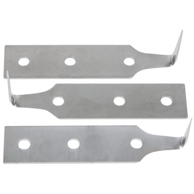 Ks Tools Edelstahl-Ziehklingen-Satz,Klingenlänge 38 mm,3-tlg.
