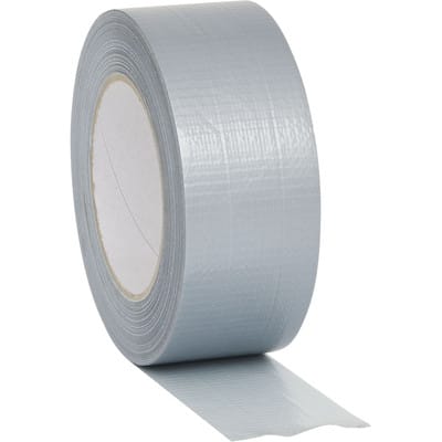 Gewebeklebeband, silber, 50 mm x 50 m