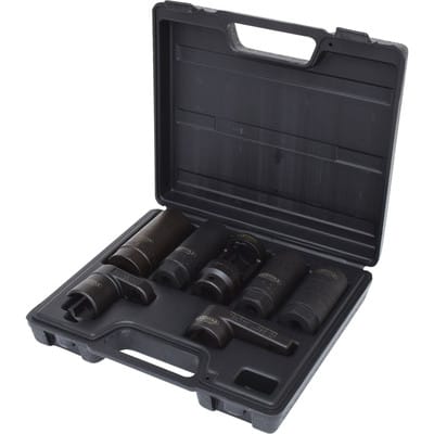 3/8"+1/2" Sensoren-Stecknuss-Satz, 7-tlg