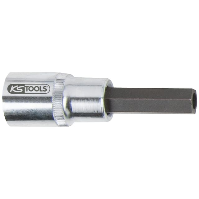 Einspritzdüsen-Innensechskant-Stecknuss mit Bohrung 10mm, Ø6mm