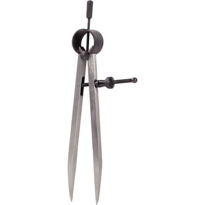Präzisions-Feder-Spitzzirkel, 190mm