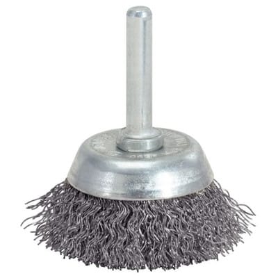 Rostfreie Drahttopfbürste 0,3mm, Ø 38mm